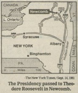 Map - Newcomb, NY